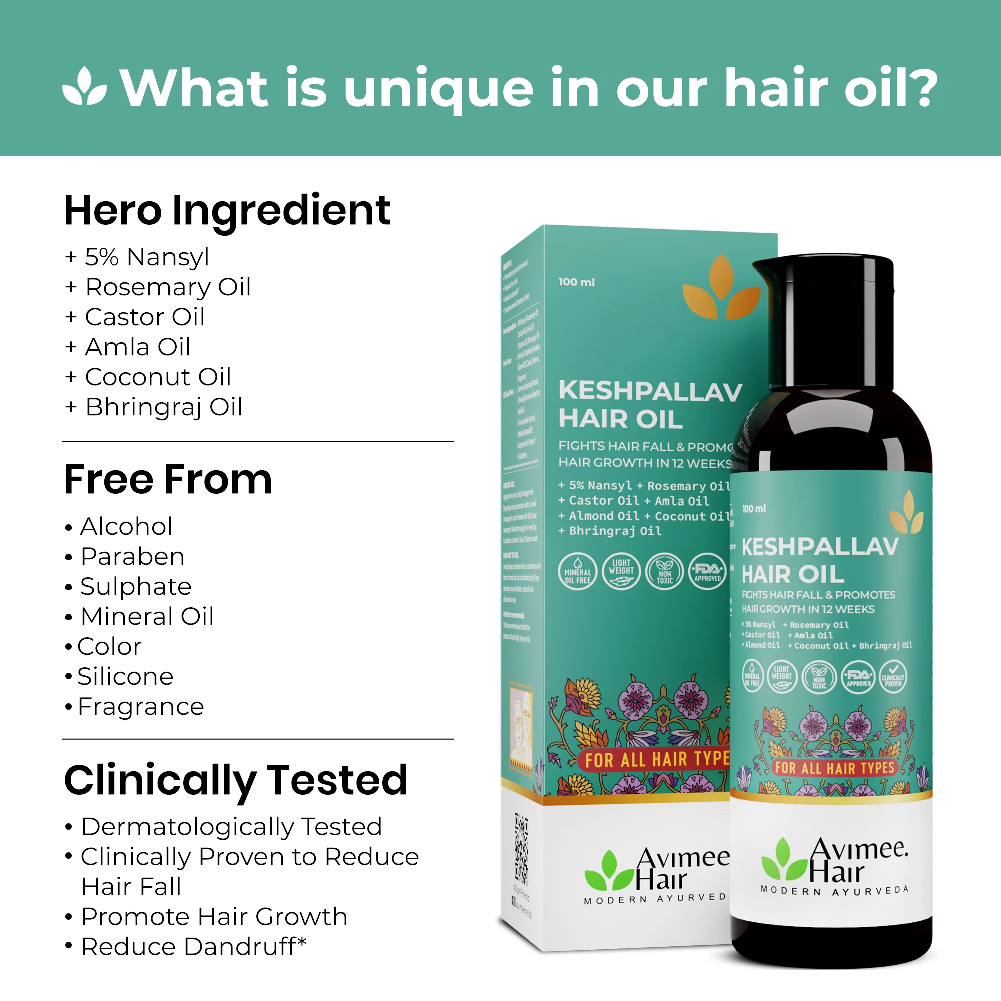 Avimee Herbal Hair Care Gift Box - Image 10