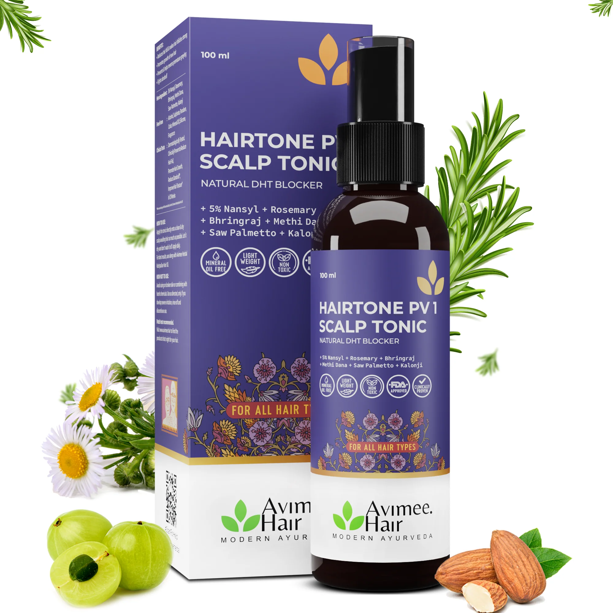 Avimee Herbal Hair Care Gift Box - Image 5