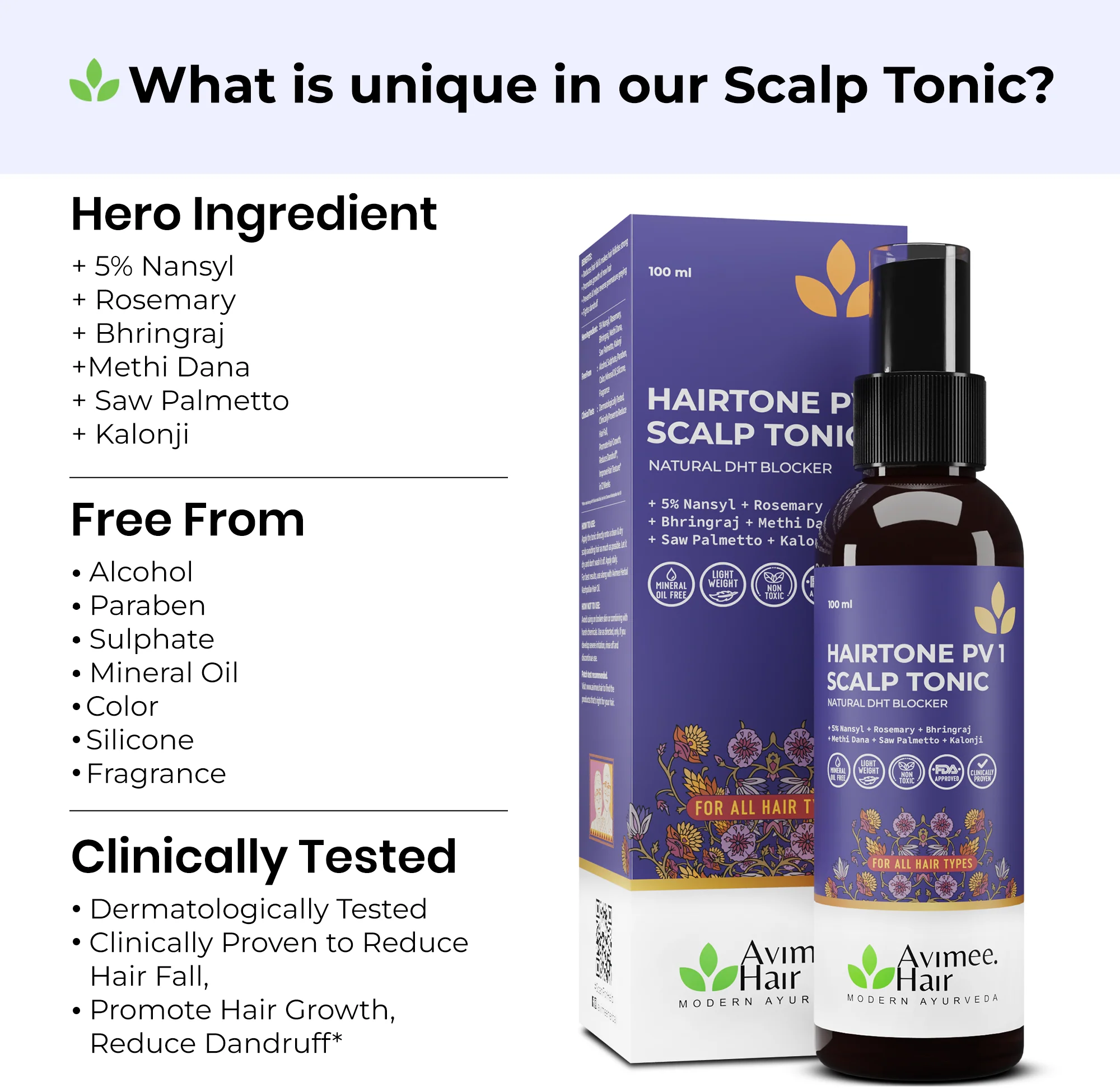 Avimee Herbal Hair Care Gift Box - Image 7