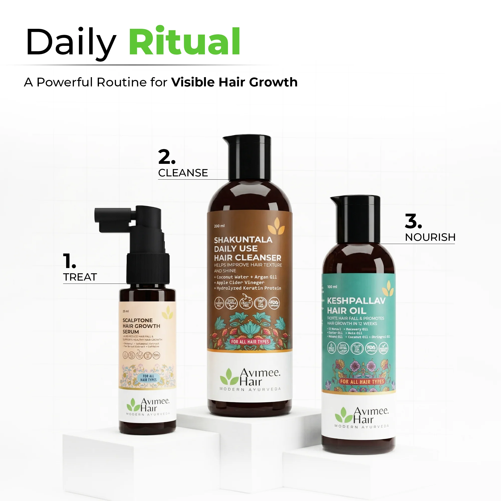 Scalptone Hair Growth Serum with 5% Nansyl & Pea Sprout Extract - Image 9