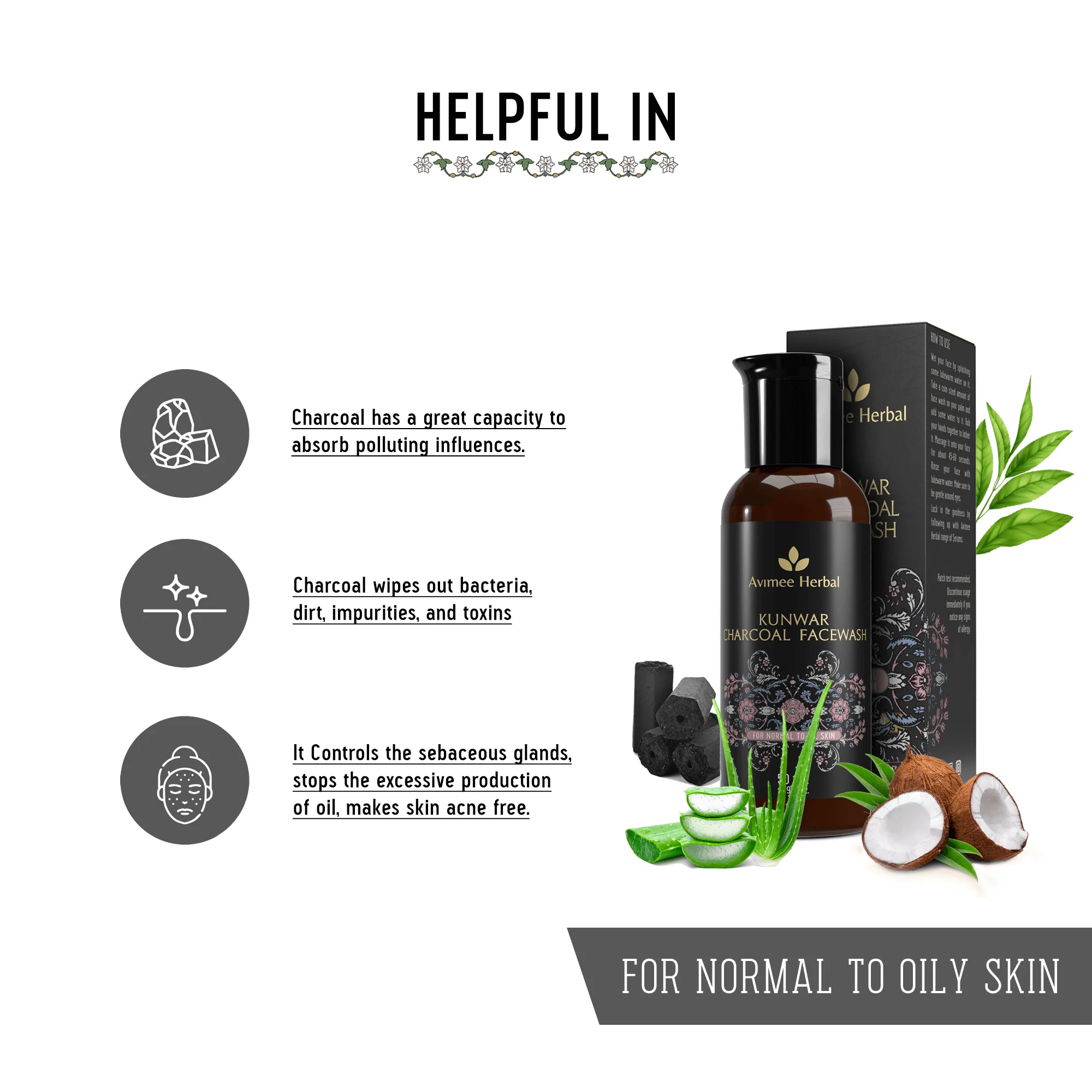 Kunwar Charcoal Facewash - Image 6