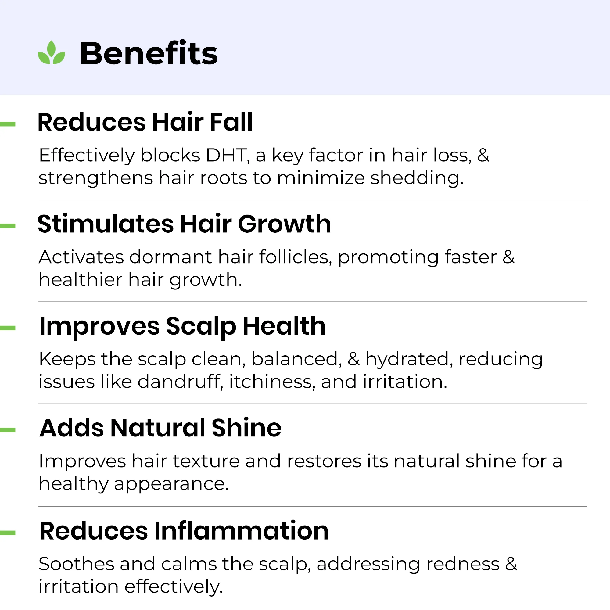 DHT Blocker Hair Growth Kit (Mini) for Male Pattern Baldness - Image 7