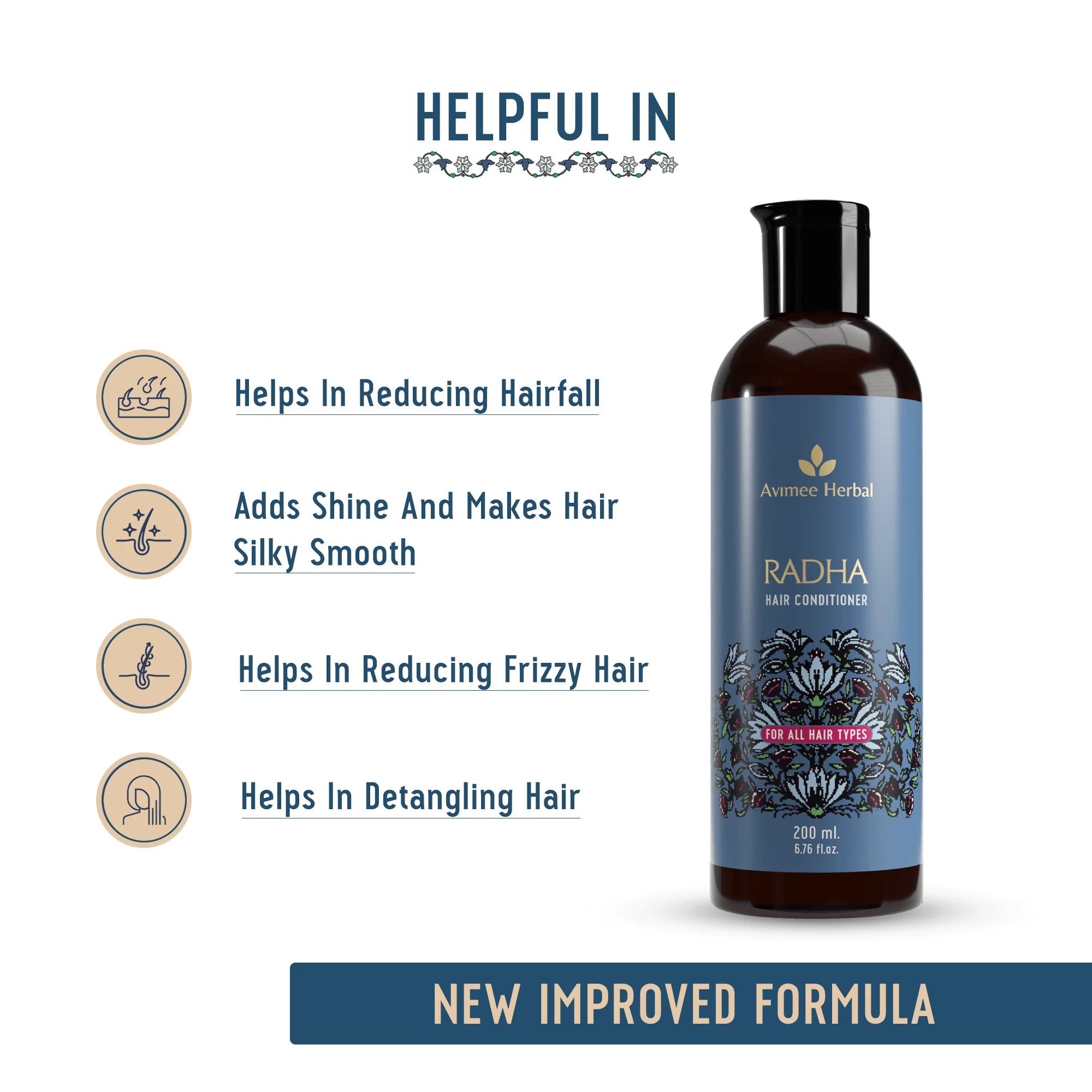 Shakuntala Daily Use Shampoo + Radha Hair Conditioner Super Saver Combo - Image 6