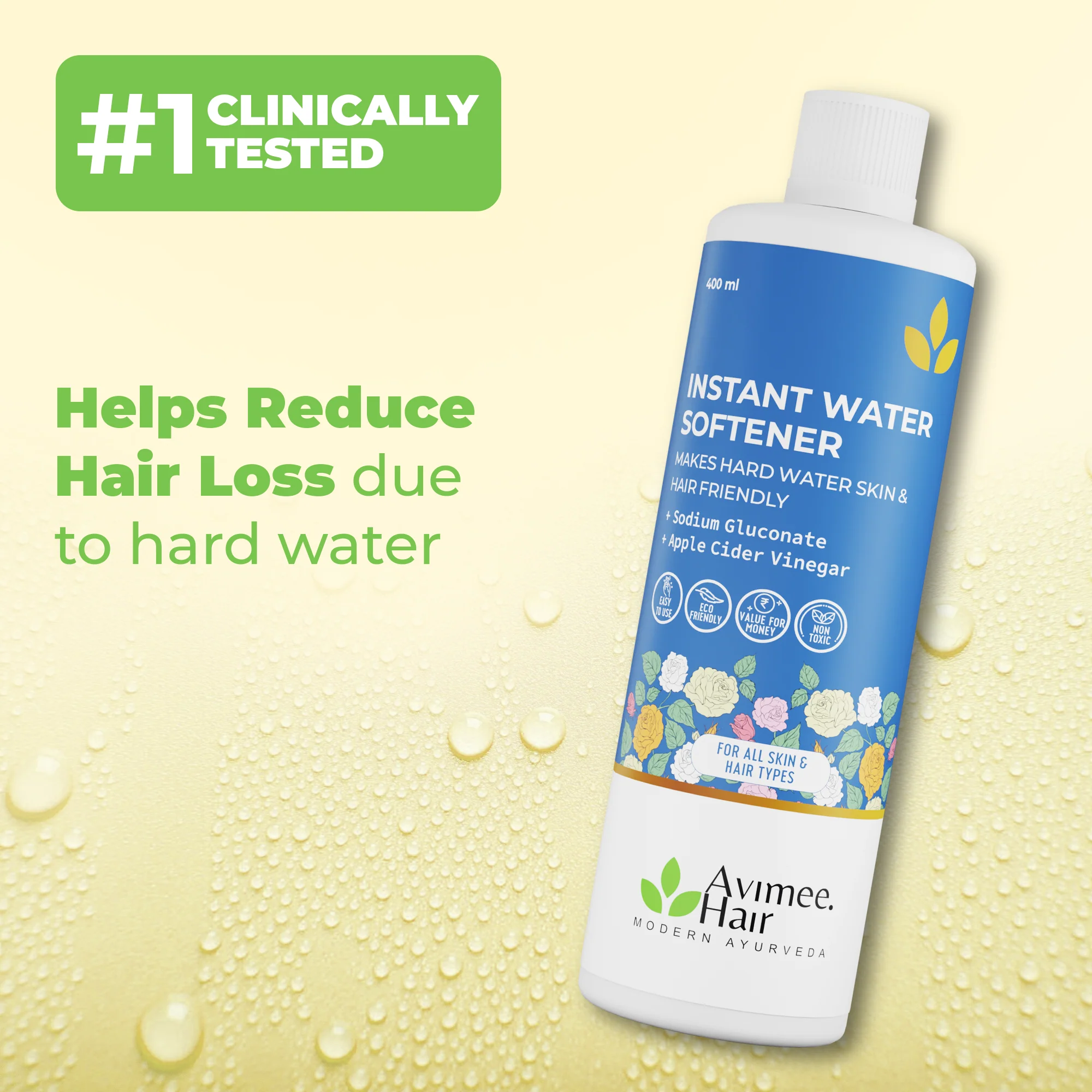Instant Water Softener for Hair Loss Due to Hard Water Pack Of 3 - Image 3