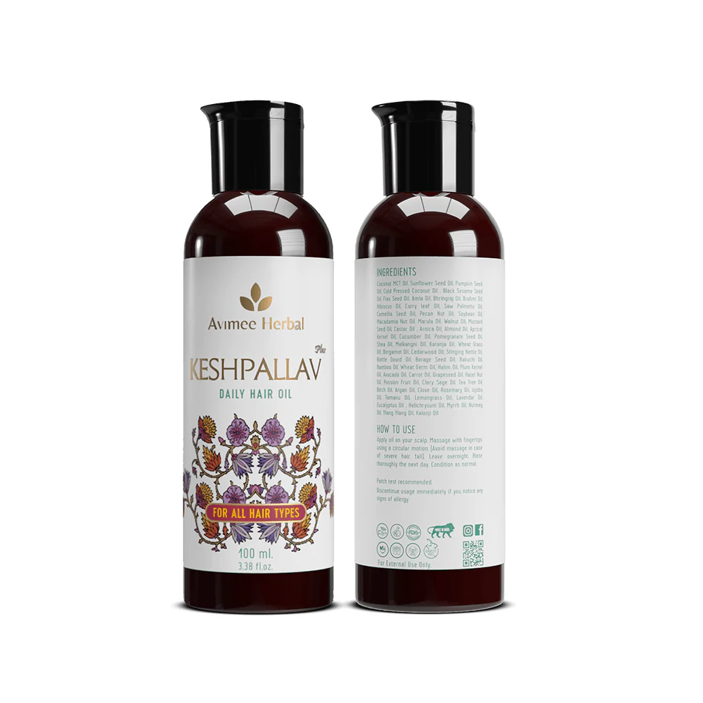 Keshpallav Plus Daily Hair Oil for Hair Growth - Image 3