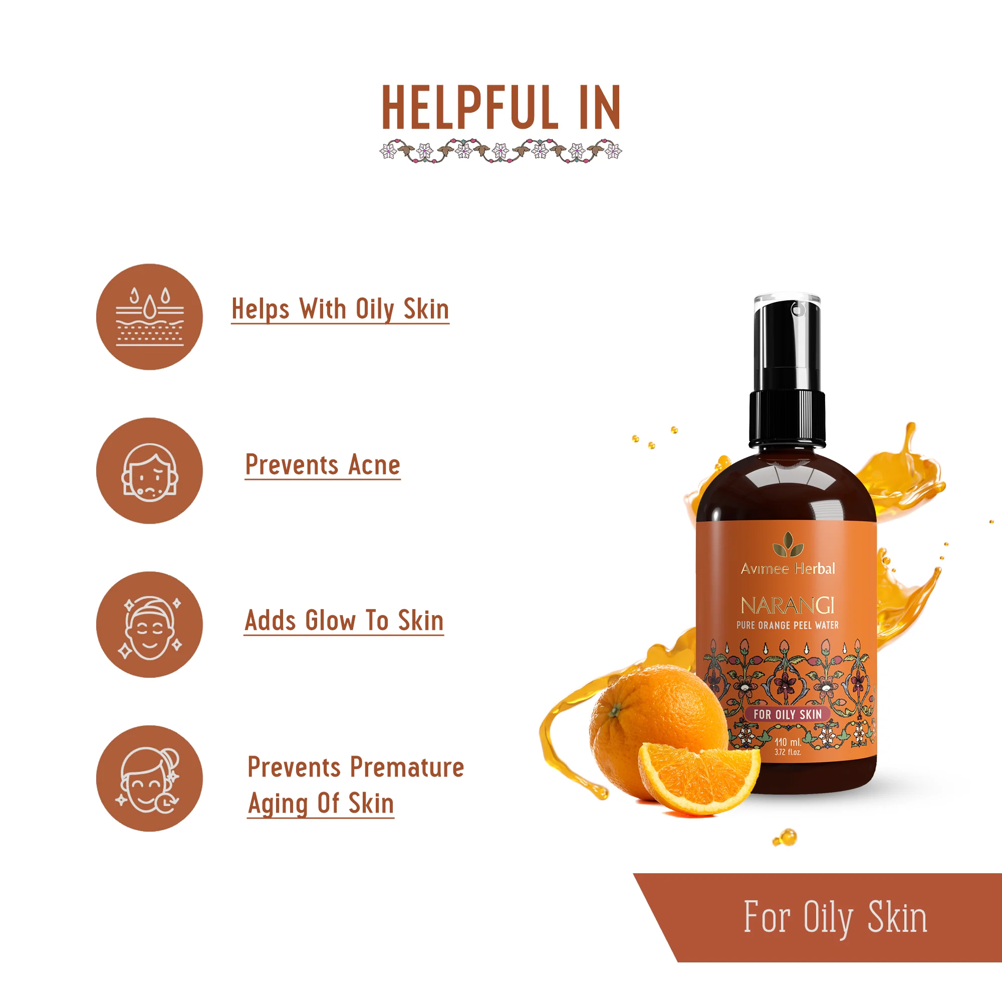 Narangi Pure Orange Peel Water - Image 5