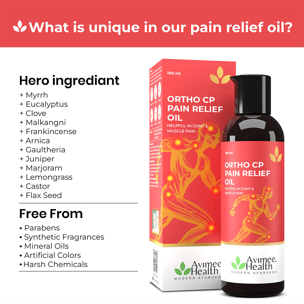 Ortho CP Pain Relief Oil For Nerves & Joints Pain - Image 3