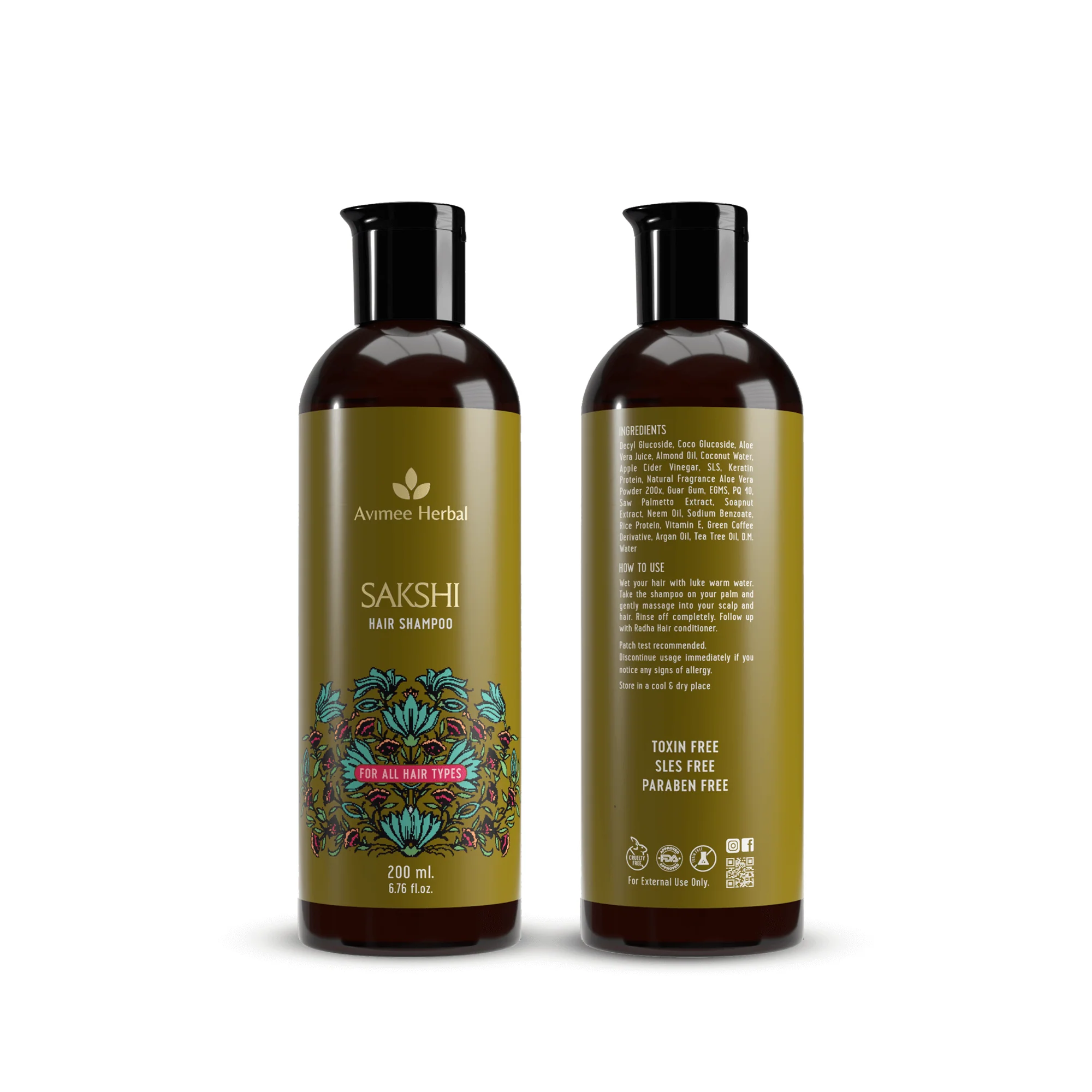 Sakshi Hair Shampoo for Deep Cleaning - Image 3