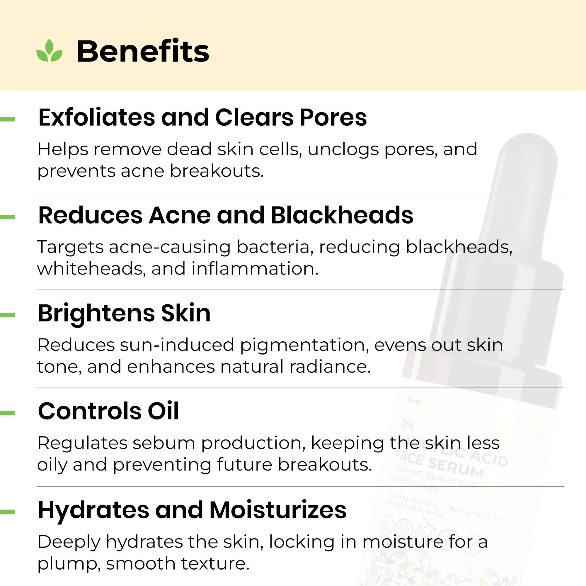 Salicylic Acid Face Serum - Image 3