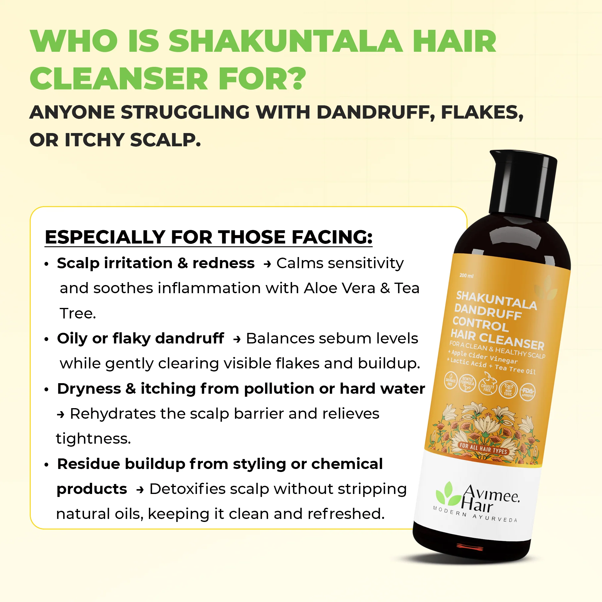 Shakuntala Hair Cleanser for Dandruff - Image 9